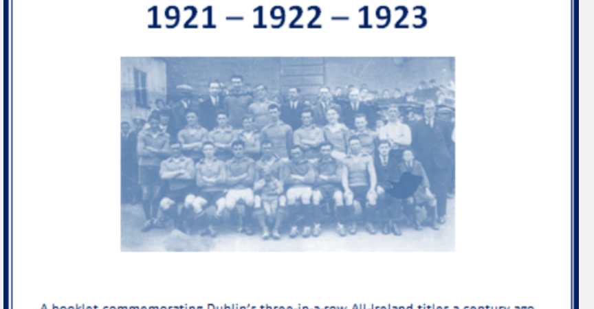 1920s All-Ireland GAA Booklets Support Northside Partnership’s Community Outreach